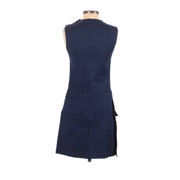 GREY Jason Wu NWT Size 0 Pleated Patch Pocket Wool Dress - Picture 7 of 9